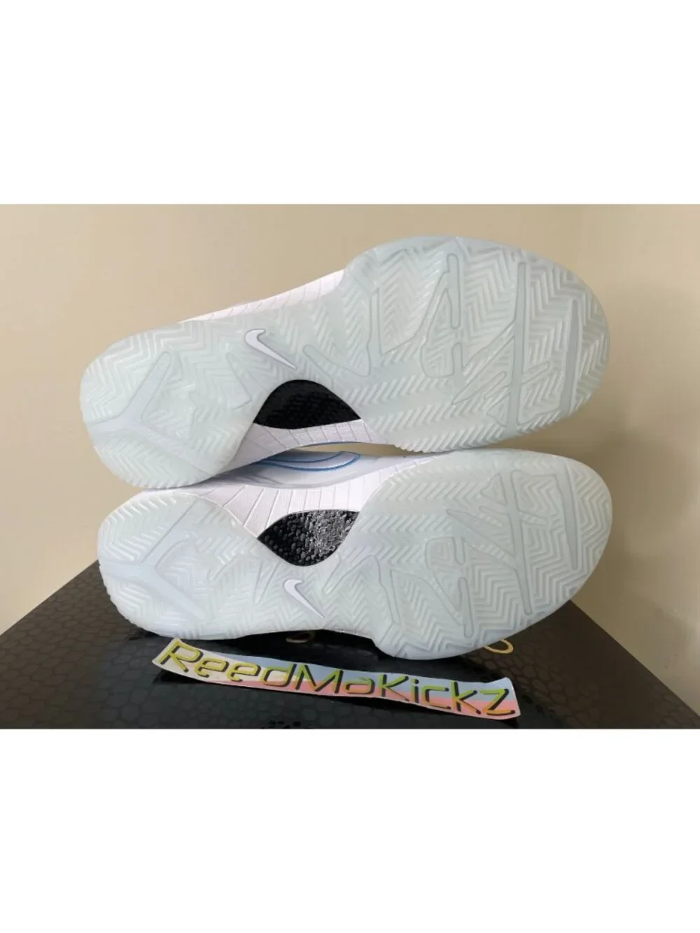 Nike Kobe IV 4 Protro Draft Pack #12 White Blue Mens 9us